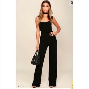 Lulu’s black jumpsuit